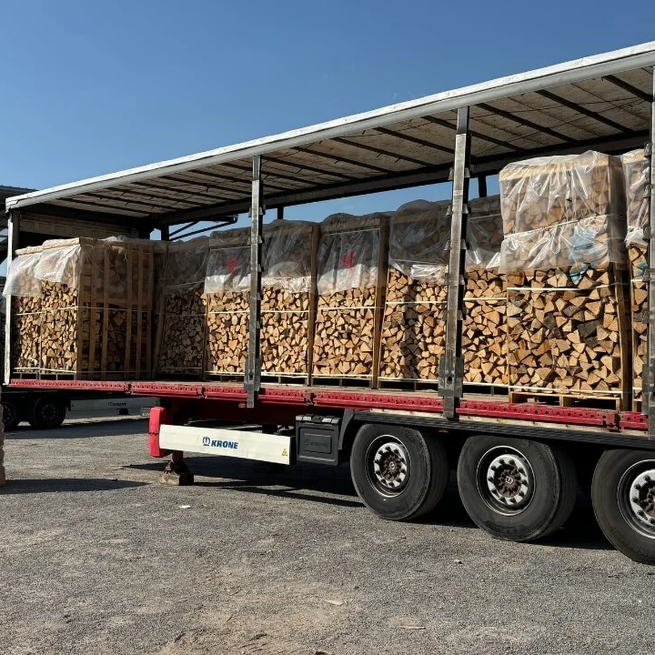 LKW-Ladung Eschenholz (48 RM) – 33 cm-Scheite – Premium H1 G1