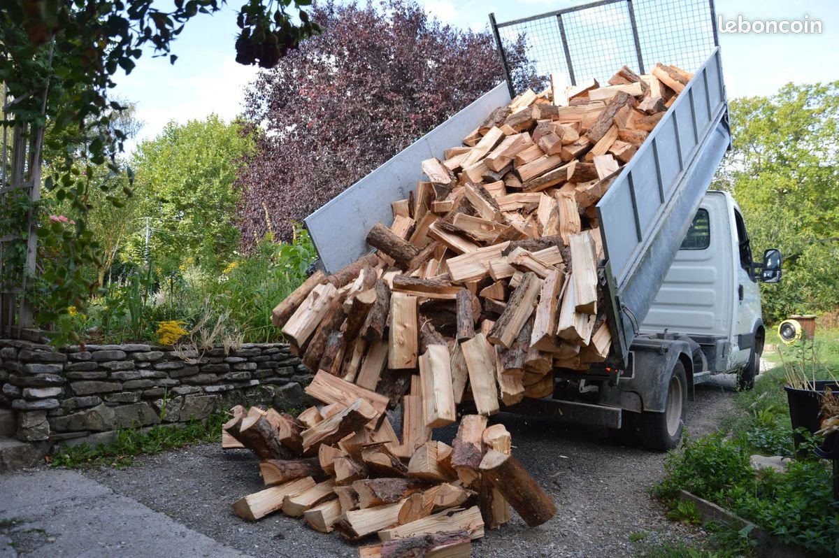 Anlieferung von ofenfertigem Brennholz